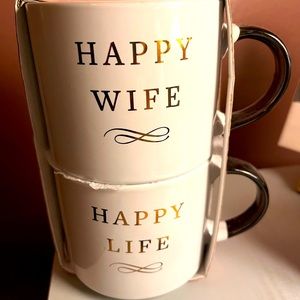 Wedding/anniversary mug set